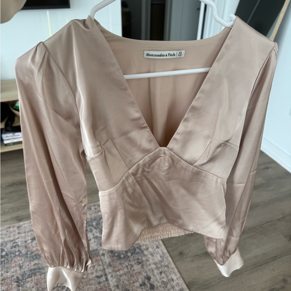 Abercrombie and Fitch Satin Top